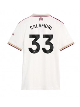 Arsenal Riccardo Calafiori #33 Replika Tredje Kläder Dam 2025-26 Kortärmad